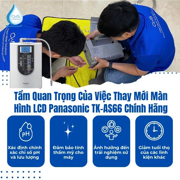 Tầm Quan Trọng Của Việc Thay Mới Màn Hình LCD Panasonic TK-AS66 Chính Hãng