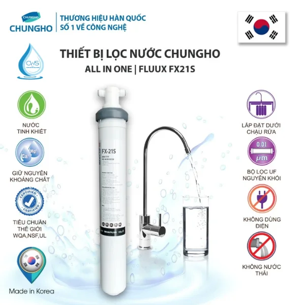 Ưu Điểm Vượt Trội Của Máy Lọc Nước Chungho FX21S
