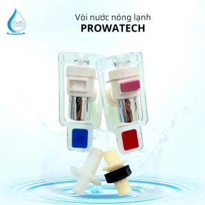 Vòi nước nóng lạnh PROWATECH kèm bộ nối