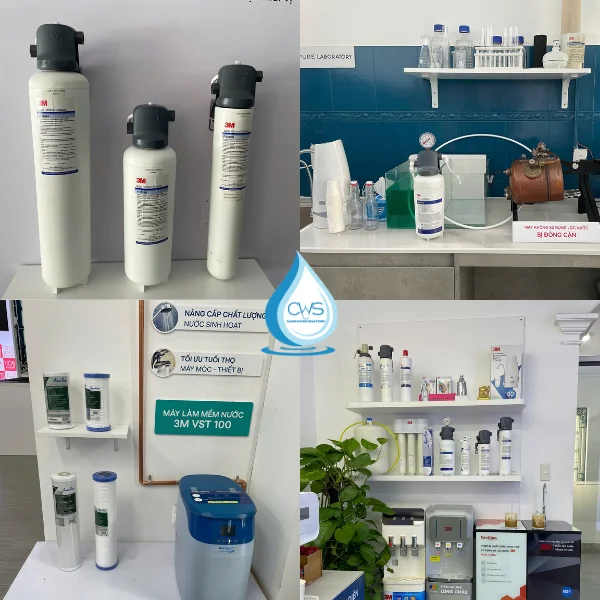 Các sản phẩm mới được trưng bày tại showroom 3M Aqua-Pure