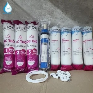 Full set bộ 8 lõi lọc Mutosi MP-350D-BKQ