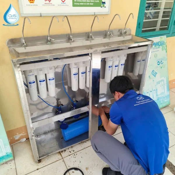 Kỹ thuật CWS lắp đặt hệ thống nước uống sinh hoạt
