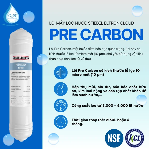 Lõi 2 - Lõi Pre Carbon Stiebel Eltron CLOUD
