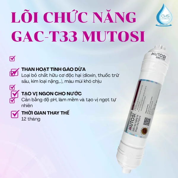 Lõi chức năng Mutosi GAC-T33