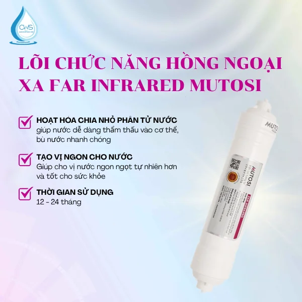 Lõi chức năng Mutosi hồng ngoại xa FAR INFRARED (Lõi số 6)