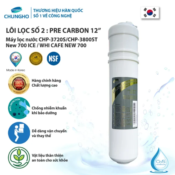 Lõi lọc Pre Carbon WHI Caffe 700