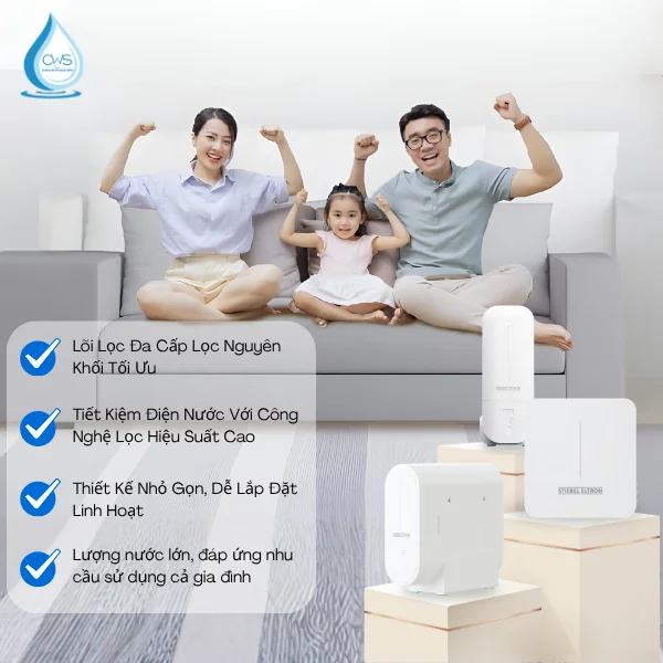 Máy Lọc Nước Stiebel Eltron Để Bàn 2025 - Thiết Kế Nhỏ Gọn, Khả Năng Lọc Vượt Trội