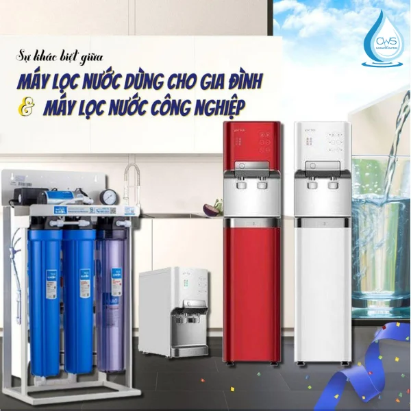 So Sánh Máy Lọc Nước Bán Công Nghiệp Và Máy Lọc Nước Gia Đình