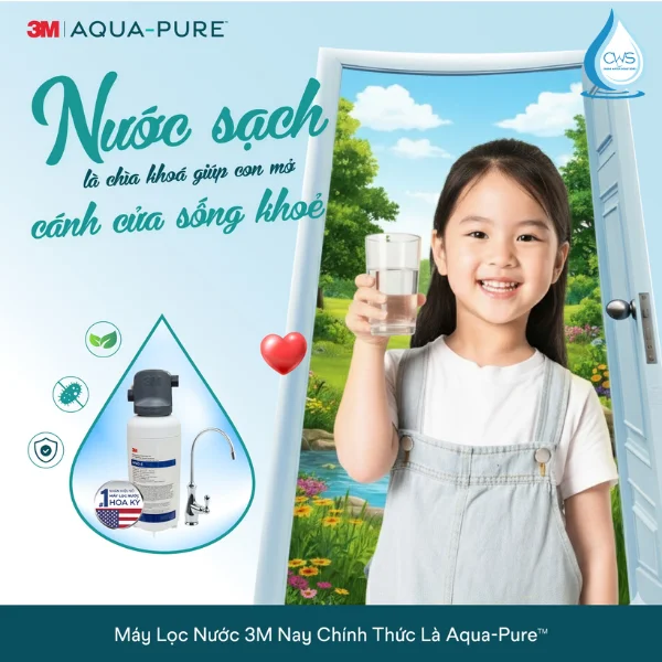 Thay Đổi Nhận Diện Thương Hiệu 3M - Thương hiệu 3M Aqua-Pure