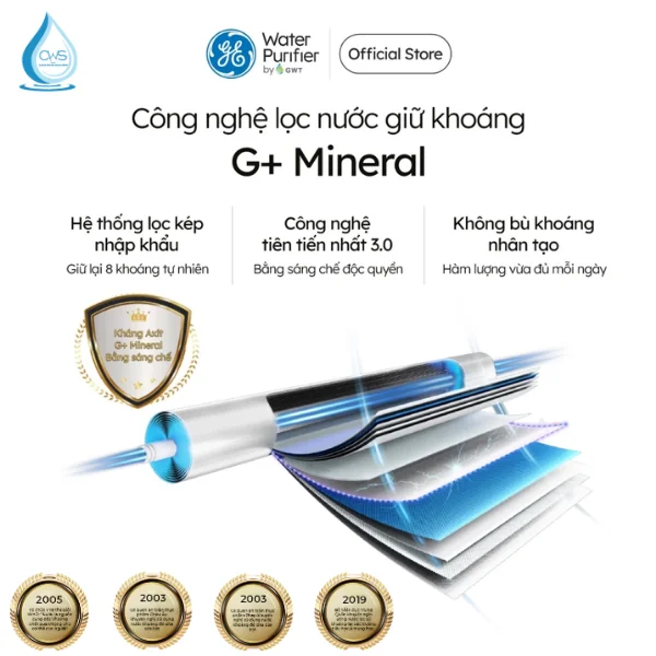 Công nghệ G+ Mineral_ Cấp bằng Sáng chế và Bù Khoáng Tối Ưu