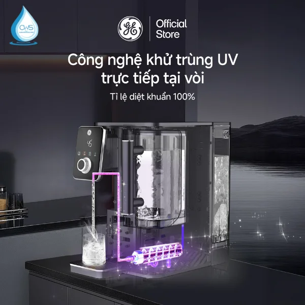Công nghệ UVC diệt khuẩn máy lọc nước GE CTD50
