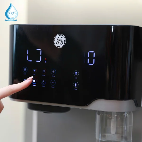 Đèn báo thay thế lõi lọc trên máy lọc nóng lạnh GE CTS10