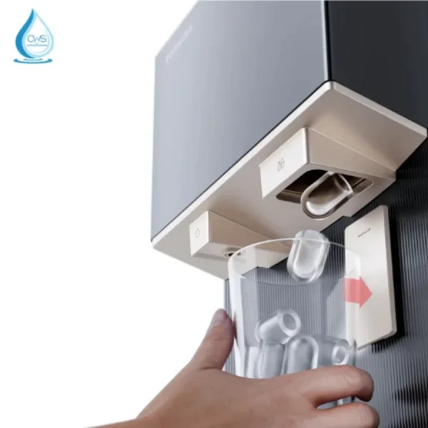 Hệ Thống Làm Đá Nhanh 1 Chạm Trên Máy Lọc Nước Làm Đá Toshiba TWP-IW2469SVN(K)