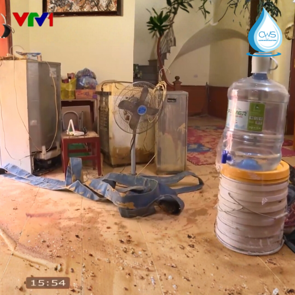 Làm thế nào để sửa máy lọc nước bị ngập sau bão lũ