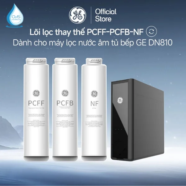 Lõi Lọc Nước GE DN810 - Thiết Kế Nguyên Khối, Lọc Giữ Khoáng Thiết Yếu