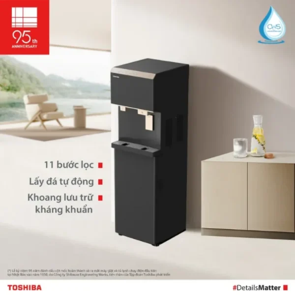 Máy Lọc Nước Làm Đá Toshiba TWP-IW2469SVN(K) - Công Nghệ Làm Đá Tự Động Độc Quyền