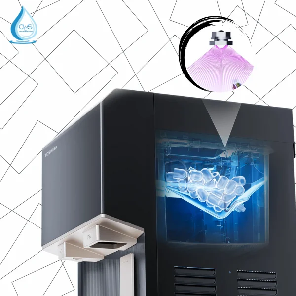 Máy lọc nóng lạnh Toshiba TWP-IW2469SVN(K) tích hợp đèn LED UV diệt khuẩn tại ngăn làm đá