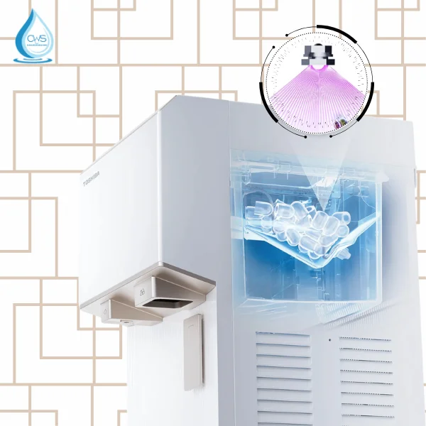 Máy lọc nóng lạnh Toshiba TWP-IW2469SVN(W) tích hợp đèn LED UV diệt khuẩn tại ngăn làm đá