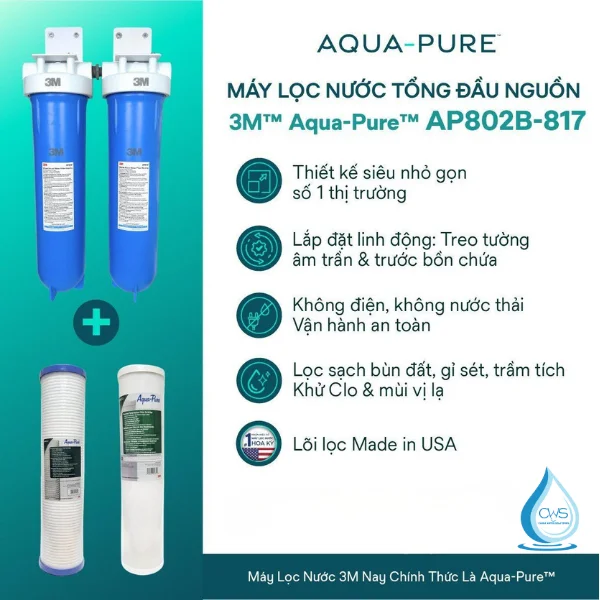 Bộ tiền lọc 3M Aqua-Pure AP802B-810