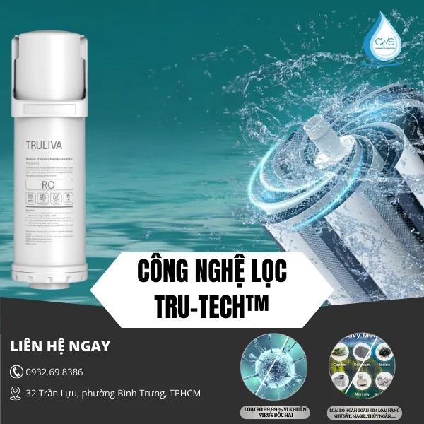 Công nghệ lọc TRU-TECH™ độc quyền