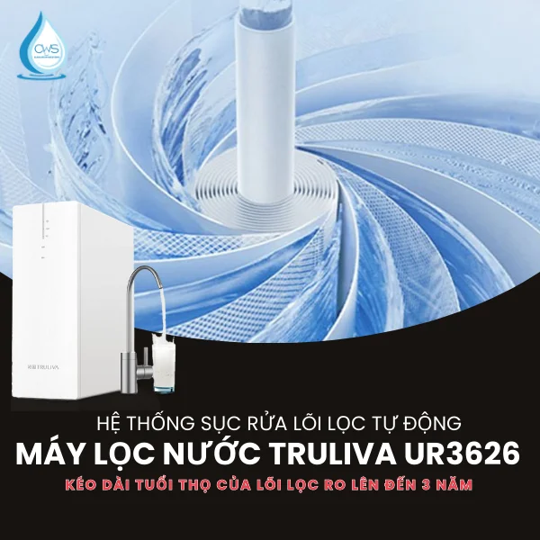 Hệ thống sục rửa lõi lọc tự động - Tăng tuổi thọ cho lõi