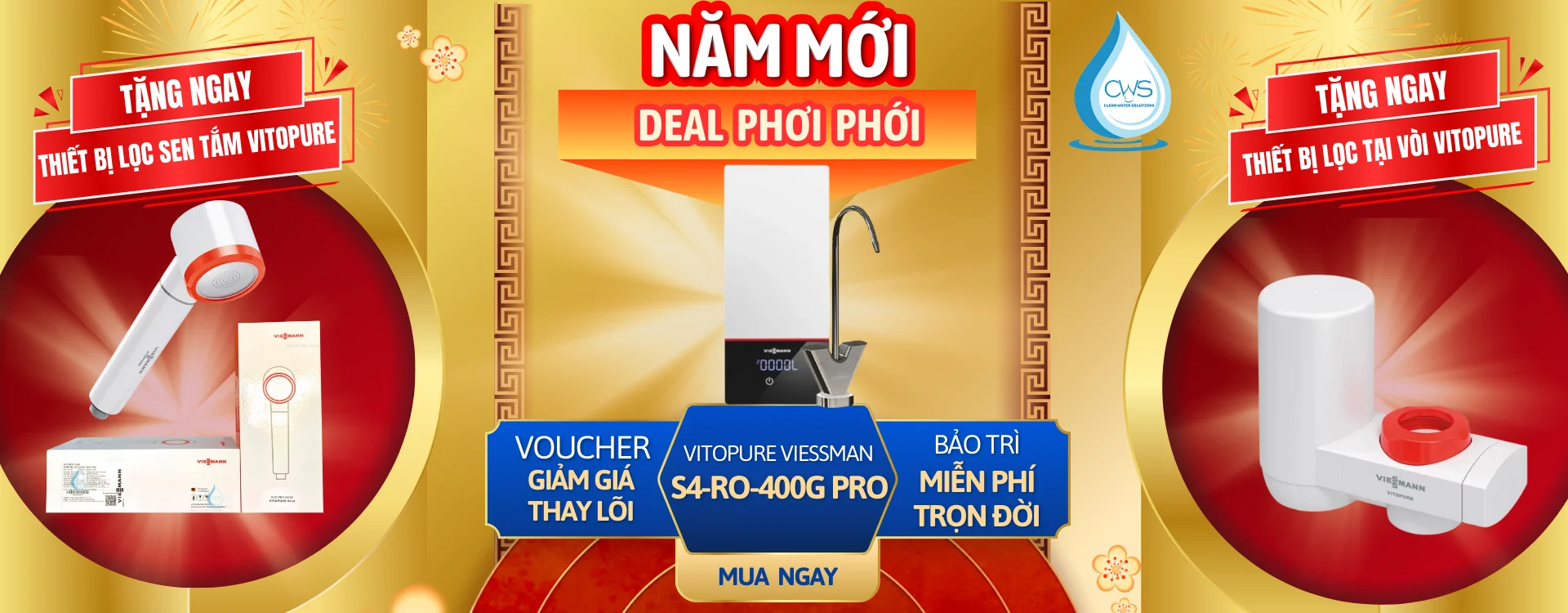 Khuyến mãi Vitopure CWS 2026