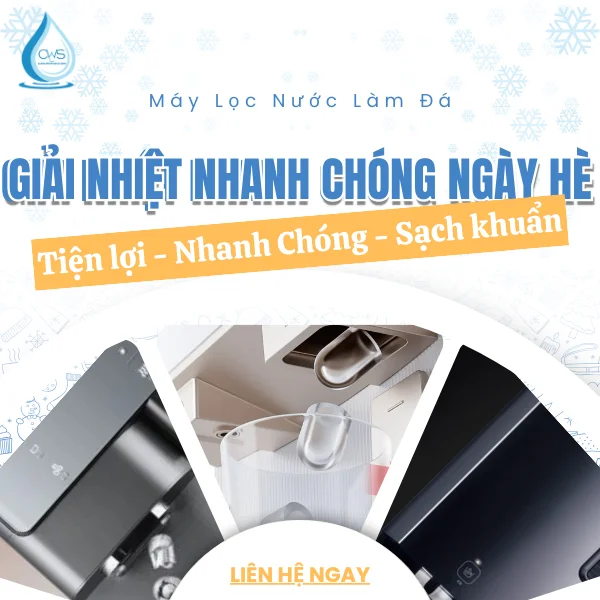 Máy Lọc Nước Làm Đá - Giải Nhiệt Nhanh Chóng Ngày Hè