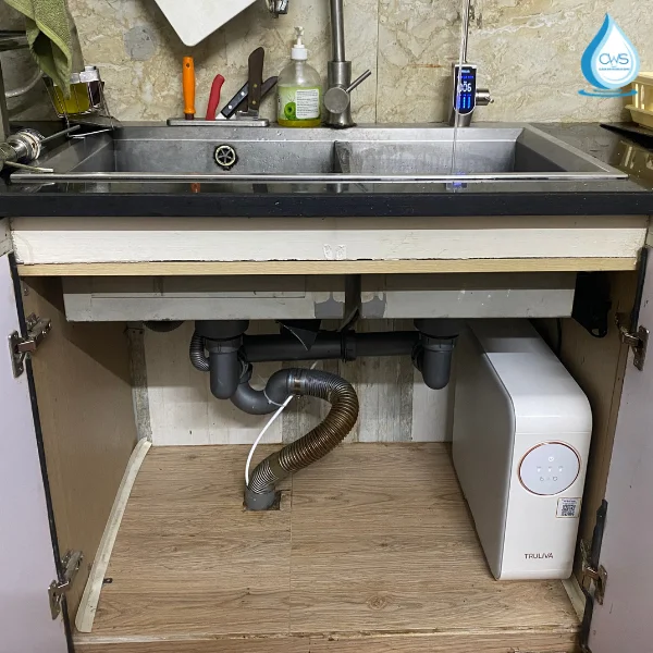 Máy lọc nước Truliva UR5676 lắp đặt tại nhà khách Máy lọc nước Truliva UR5676 lắp đặt tại nhà khách