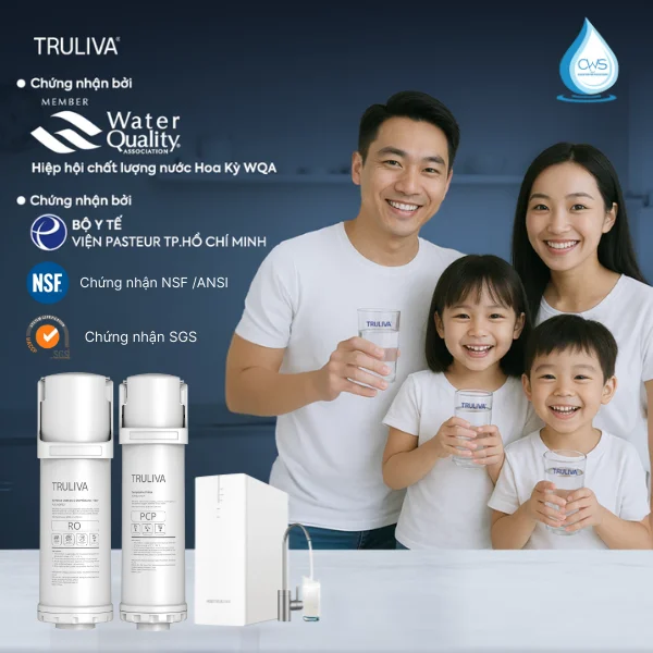 Các chứng nhận về chất lượng về sức khỏe của lõi Truliva UR3626