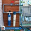 Hình ảnh lắp đặt thực tế hệ thống lọc tổng 3M Aqua-Pure AP904 tại nhà khách hàng