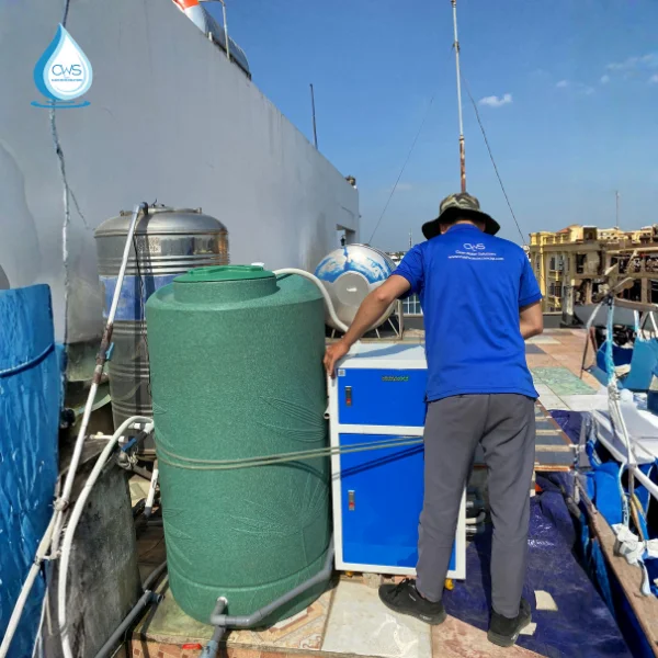 Lắp đặt hệ thống lọc nước nha khoa cho phòng khám Vũ Anh