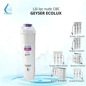Lõi Lọc Nước CBC Geyser Ecolux