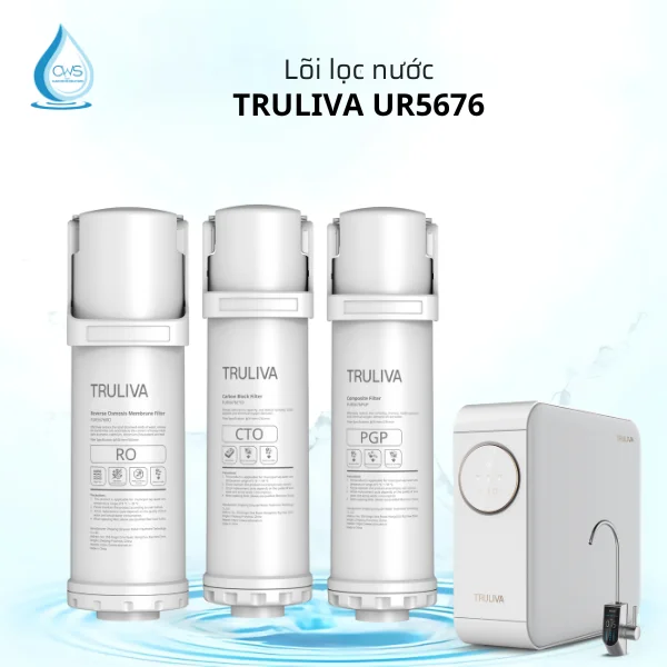 Lõi lọc nước Truliva UR5676 Lõi lọc nước Truliva UR5676