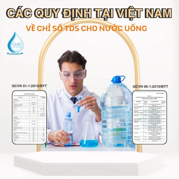 Quy Chuẩn Việt Nam Đề Cập Về Chỉ Số TDS Cho Nước Uống