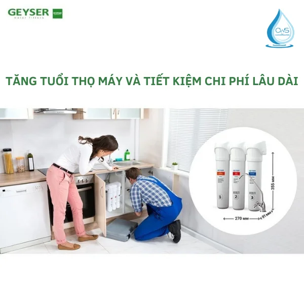 Tăng tuổi thọ máy và tiết kiệm chi phí lâu dài