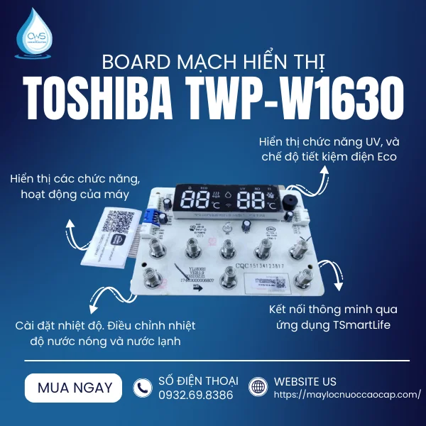 Board hiển thị cho Toshiba TWP-W1630