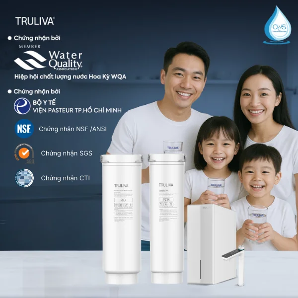 Hệ Thống Chứng Nhận Khẳng Định Chất Lượng Của Bộ Lõi Lọc Nước Truliva UR61096H