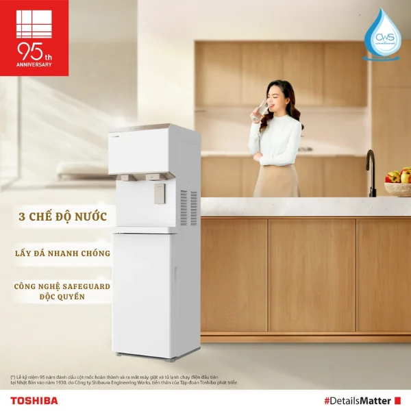 Máy Lọc Nóng Lạnh Toshiba RWF-IW2469BVN(W) - Lựa Chọn Tối Ưu Cho Căn Hộ, Văn Phòng