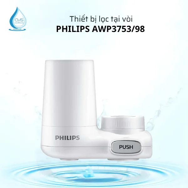 Bộ Lọc Nước Tại Vòi Philips AWP3753/98 Bộ Lọc Nước Tại Vòi Philips AWP3753/98