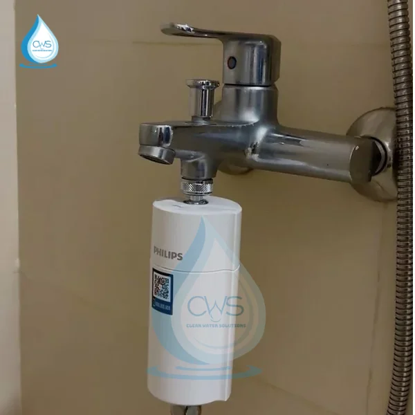 Bộ Lọc Nước Vòi Sen Philips AWP1775WH/74 Thực Té Sau Lắp Đặt Bộ Lọc Nước Vòi Sen Philips AWP1775WH/74 Thực Té Sau Lắp Đặt