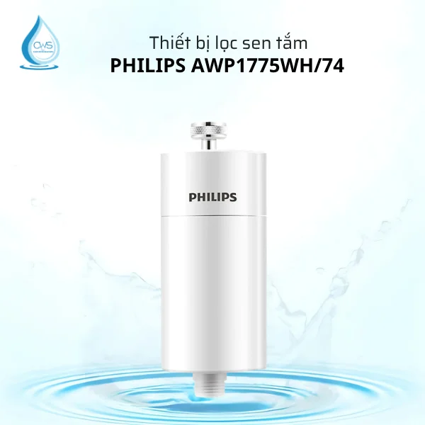 Bộ Lọc Nước Vòi Sen Philips AWP1775WH/74 Bộ Lọc Nước Vòi Sen Philips AWP1775WH/74