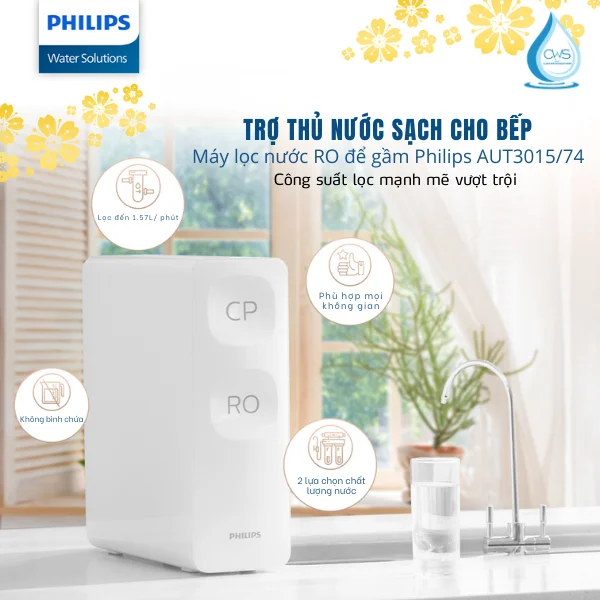 Công Suất Lọc Tối Đa Đạt 90L/h