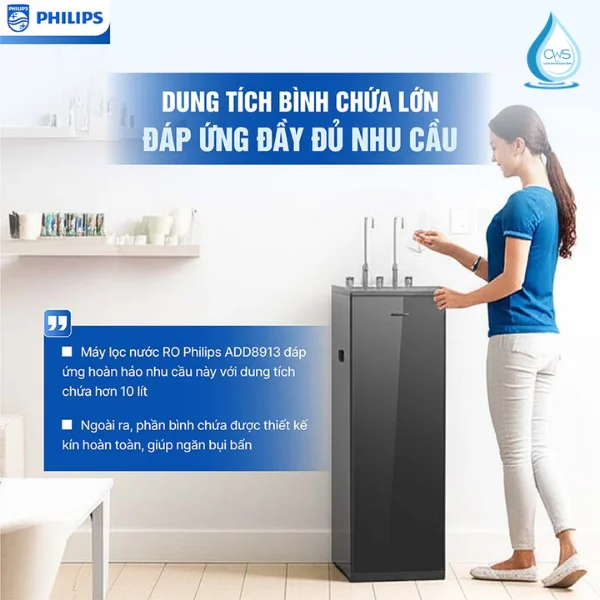 Dung Tích Bình Chứa Lớn, Đáp Ứng Nhu Cầu Sử Dụng Liên Tục