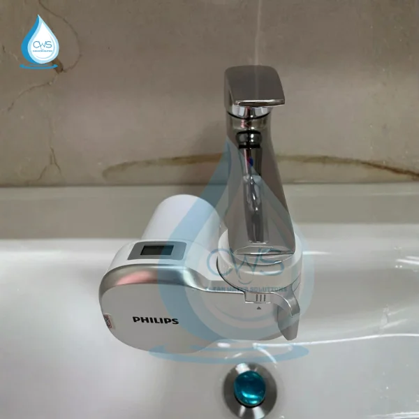 HÌnh Ảnh Thực Tế Bộ Lọc Nước Tại Vòi Philips AWP3705P1/90 HÌnh Ảnh Thực Tế Bộ Lọc Nước Tại Vòi Philips AWP3705P1/90