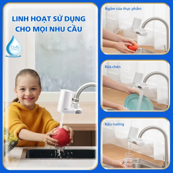Khám Phá Các Tính Năng Và Công Nghệ Của Bộ Lọc Nước Tại Vòi Philips AWP3753/98