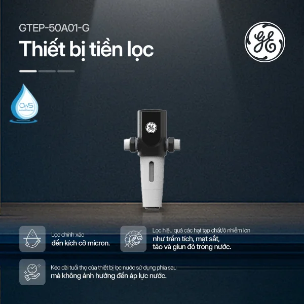 Thiết Bị Tiền Lọc GE GTEP-50A01-G