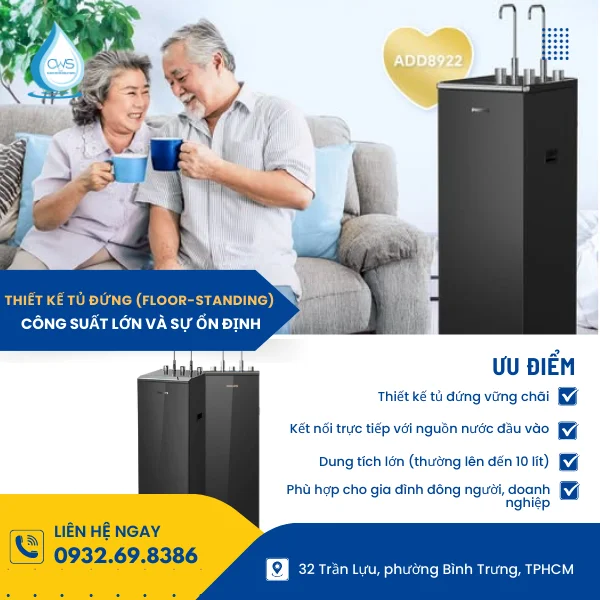 Thiết Kế Tủ Đứng (Floor-Standing) – Công Suất Lớn Và Sự Ổn Định