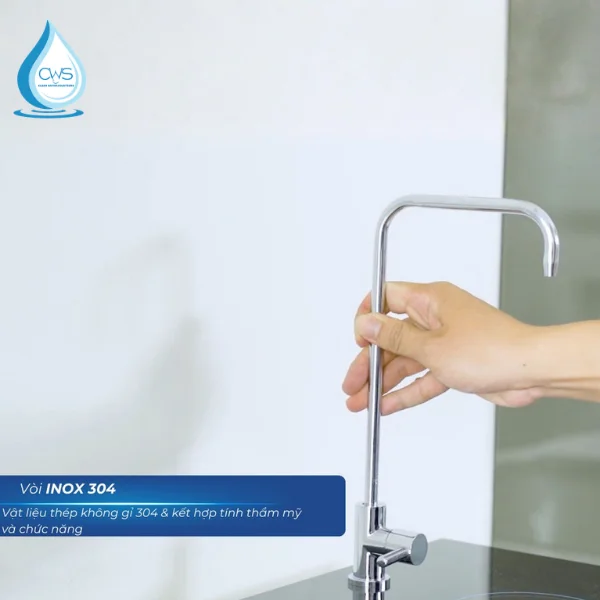 Vòi Nước Chất Liệu Inox 304 Không Gỉ Sét
