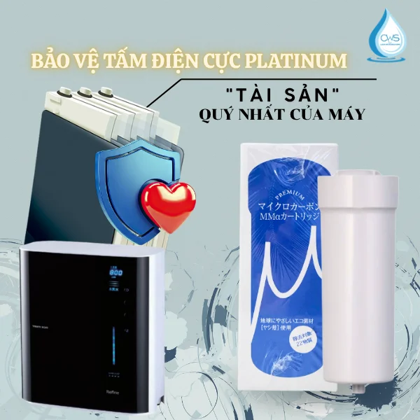 Bảo Vệ Tấm Điện Cực Platinum – "Tài Sản" Quý Nhất Của Máy