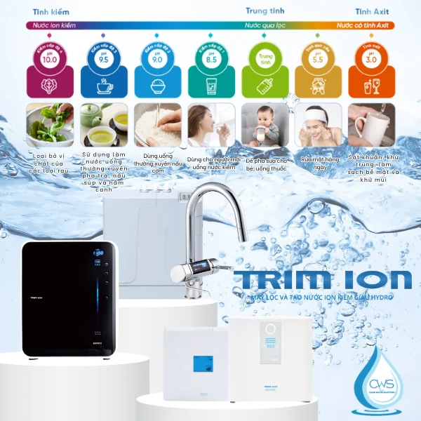 Cung Cấp Dải Nước Từ 5 Đến 7 Loại Nước Khác Nhau